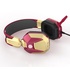 Papírenské zboží - E-blue IRON MAN EHS908, Gaming Headset, słuchawki z mikrofonem, regulacja głośności, czerwona, 2x 3.5 mm jack + USB