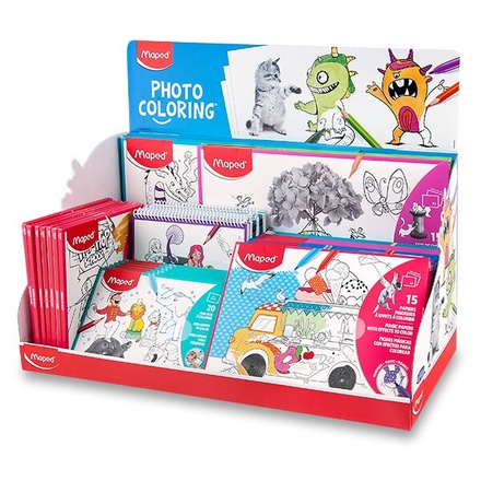 Papírenské zboží - Stojánek Maped Coloring 36 ks