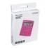 Papírenské zboží - Citizen kalkulator SDC812NRPKE, różowa, biurkowy, 12 miejsc, podwójne zasilanie