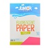 Papírenské zboží - Papier dekoracyjny A4 Fluo różowy 250 g, zestaw 10 szt