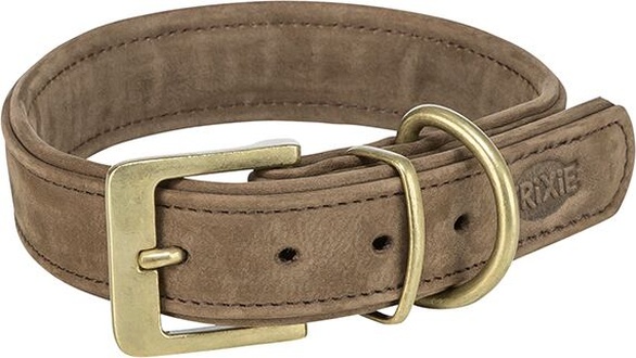 Papírenské zboží - Obojek PURE kožený, hnědáXS-S: 27-34 cm/ 25 mm