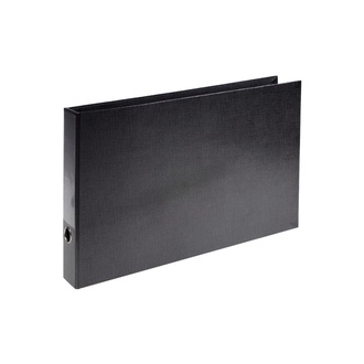 Papírenské zboží - Pořadač A3 lamino struktura Classic černá