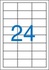 Papírenské zboží - Etykieta, ILC, 64,6x33,8 mm, 2400 szt./opak., VICTORIA