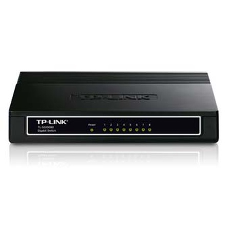 Papírenské zboží - TP-LINK stolní switch TL-SG1008D 1000Mbps, auto MDI/MDIX