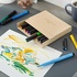 Papírenské zboží - Faber-Castell Pitt Artist Pen Brush studio, pudełko, 12 szt