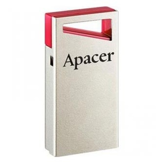 Papírenské zboží - Apacer USB flash disk, USB 2.0, 16GB, AH112, stříbrný, AP16GAH112R-1, USB A