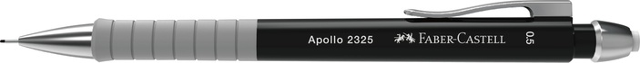 Papírenské zboží - Ołówek automatyczny Apollo, 0,5 mm, czarny Faber-Castell 232504