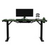 Papírenské zboží - ULTRADESK Biurko dla gracza FORCE - zielone, 166x70 cm, 76.5 cm, z podkładką pod mysz XXL, uchwyt na napoje i słuchawki