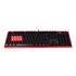 Papírenské zboží - A4Tech B2278, klawiatura CZ, do gry, przełączniki optyczne (Light Strike) rodzaj przewodowa (USB), czarno-czerwona