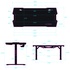 Papírenské zboží - ULTRADESK Biurko dla gracza FORCE SNOW - białe, 166x70 cm, 76.5 cm, z podkładką pod mysz XXL, uchwyt na napoje i słuchawki