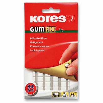 Papírenské zboží - Lepicí guma Kores Gumfix 50 g, 84 kusů