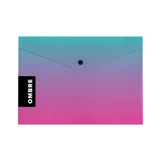 Papírenské zboží - Psaníčko s drukem A5 OMBRE růžová