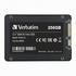 Papírenské zboží - Dysk SSD wewnętrzny Verbatim SATA III, 256GB, Vi550, 49351, 560 MB/s-R, 460 MB/s-W