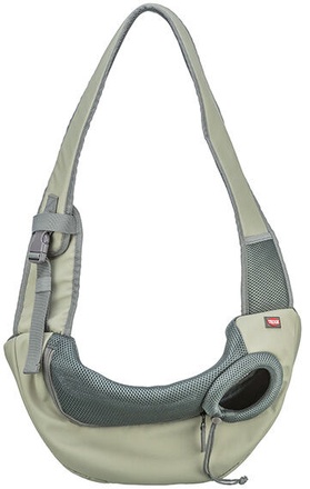 Papírenské zboží - Front Sling Carrier - přední nosítko/taška, 50 x 25 x 18 cm, světlezelená/šedá (max. 5kg)