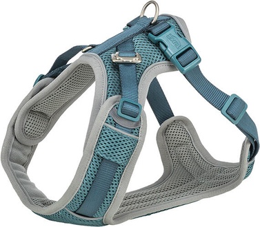 Papírenské zboží - FlexMesh Premium postroj, široký střih, petrolejováM: 58-80 cm/20 mm