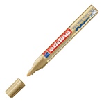 Papírenské zboží - Lakový popisovač "750", zlatá, 2-4mm, EDDING
