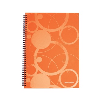 Papírenské zboží - Twin wire blok A4 lamino NEO COLORI oranžová
