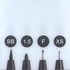 Papírenské zboží - Marker Faber-Castell Pitt Artist Pen Comic czarny, 4 szt