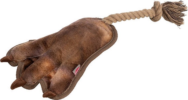 Papírenské zboží - PAW, tlapa na laně se zvukem, 35 cm, plyš