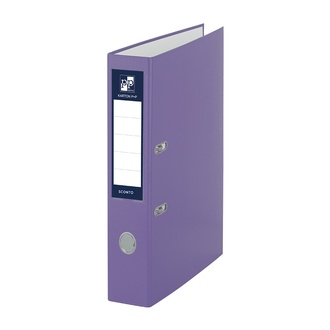 Papírenské zboží - Pořadač A4 poloplast páka 5cm SCONTO fialový