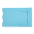 Papírenské zboží - Styl z gumką A4 PP PASTELINI niebieski