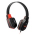 Papírenské zboží - Defender Warhead G-320, Gaming Headset, słuchawki z mikrofonem, regulacja głośności, czarno-czerwona, 2.0, 2x 3.5 mm jack