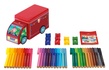 Papírenské zboží - Markery dla dzieci Faber-Castell 155533 Złącze samochodzik blaszany, 33 kolory