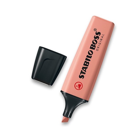 Papírenské zboží - Zvýrazňovač Stabilo Boss Original Nature Colors sienna