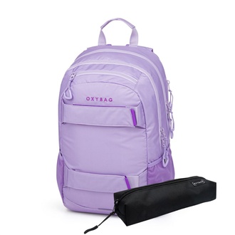 Papírenské zboží - Studentský batoh + etue OXY Sport Violet