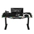 Papírenské zboží - ULTRADESK Biurko dla gracza FORCE - białe, 166x70 cm, 76.5 cm, z podkładką pod mysz XXL, uchwyt na napoje i słuchawki