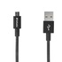 Papírenské zboží - USB kabel (2.0), USB A M - microUSB M, 1m, reversible, czarny, Verbatim, box, 48863