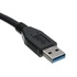 Papírenské zboží - Przedłużacz USB (3.0), USB A M - USB A F, 1.8m, czarny
