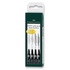 Papírenské zboží - Faber-Castell Pitt Artist Pen zestaw 4 sztuk, XS, S, F, M, czarny