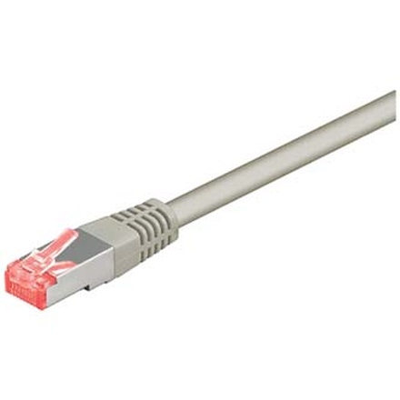 Papírenské zboží - FTP patchcord, Cat.6, RJ45 M-5m, stíněný, LSOH, šedý, economy