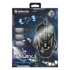 Papírenské zboží - Defender Mysz sTarx GM-390L, 3200DPI, optyczna, 8kl., przewodowa USB, czarna, gamingowa, edytor makr, ciężarki,, podświetlona