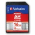 Papírenské zboží - Verbatim Karta pamięci Secure Digital Card Premium U1, 16GB, SDHC, 43962, UHS-I U1 (Class 10)