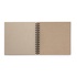 Papírenské zboží - Album kreatywny 20,5 x 20,5 cm brązowy