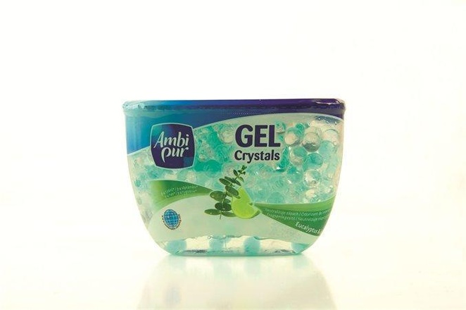 Papírenské zboží - Osvěžovač vzduchu Gel Crystals, Eucalyptus & Lime , AMBI PUR