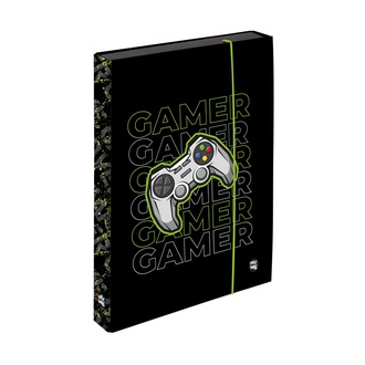 Papírenské zboží - Box na sešity A5 Jumbo Gamer