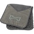 Papírenské zboží - Ręcznik dla psa z kieszeniami, mikrofibra, 78 x 32 cm, szary