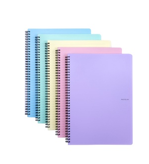 Papírenské zboží - Twin wire blok A5 PP PASTELINI 