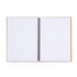 Papírenské zboží - Blok z podwójnym drutem laminat A4 KRAFT natura