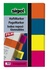 Papírenské zboží - Zakładki, 4x40 listków, 20x50 mm SIGEL 614, mieszane kolory
