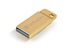 Papírenské zboží - Pendrive Exclusive Metal, 64GB, USB 3.0, VERBATIM złoty
