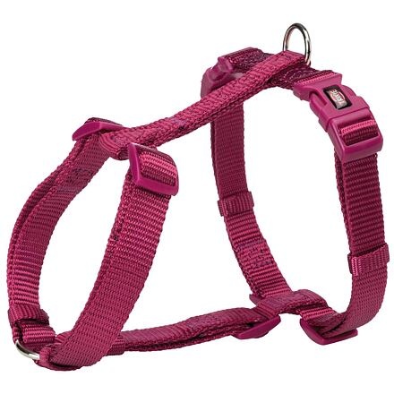 Papírenské zboží - H-postroj PREMIUM - orchidej XXS-XS:hruď:20-32cm/10mm
