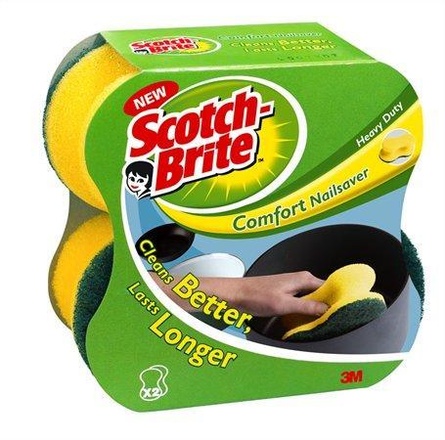 Papírenské zboží - Čistící houba, 3M "Scotch-Brite"