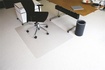 Papírenské zboží - Mata pod krzesło, na dywan, kształt E, 120x150 cm, RS OFFICE "Ecoblue"