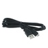 Papírenské zboží - USB kabel (2.0), USB A M - microUSB M, 1.8m, czarny, Logo, blistr