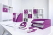 Papírenské zboží - Pákový pořadač Leitz 180° WOW, Purpurová 600 listů