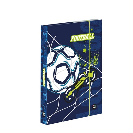 Papírenské zboží - Box na sešity A4 fotbal